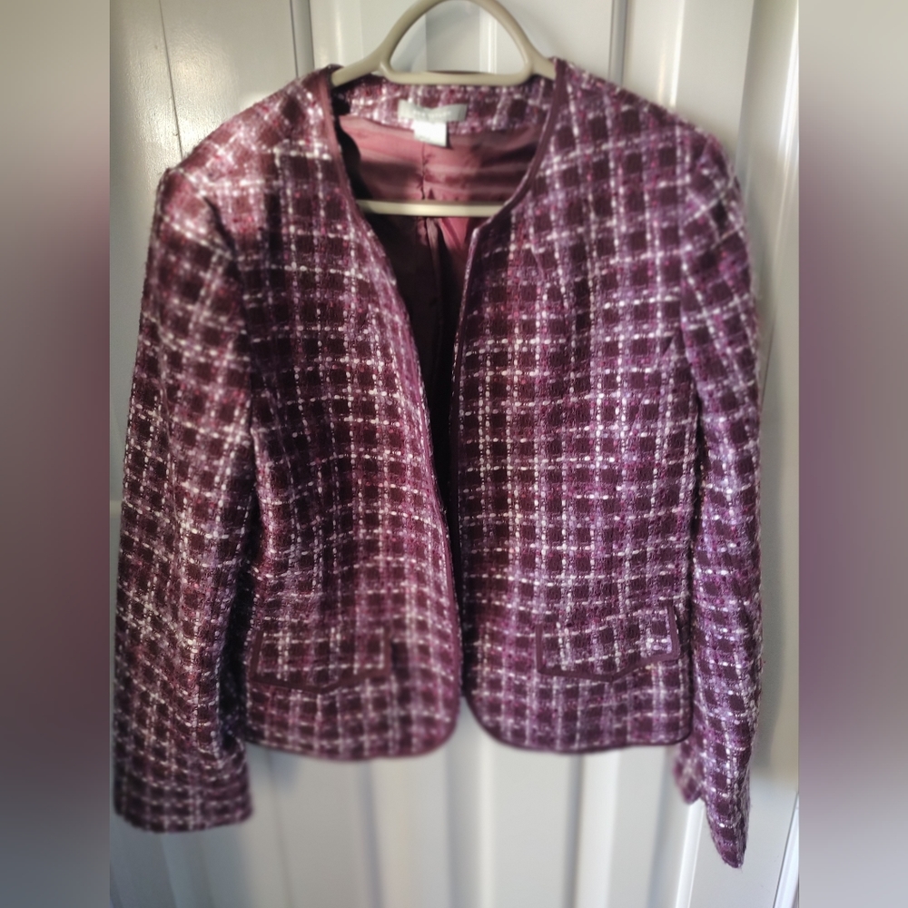 Ann Taylor Tweed Blazer